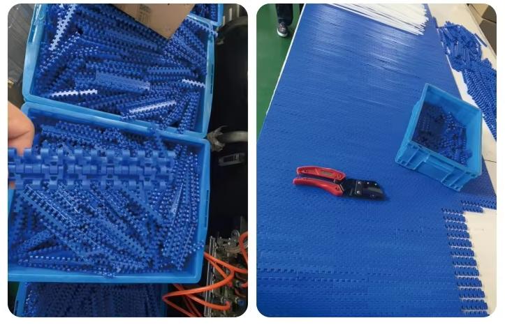 1270 Fabricantes de cintas transportadoras modulares de plástico de China | Yonghang 21