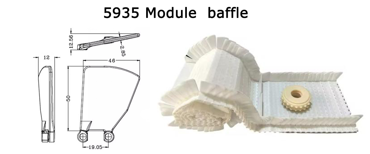 5935 series Module belts pitch 19.05mm 12