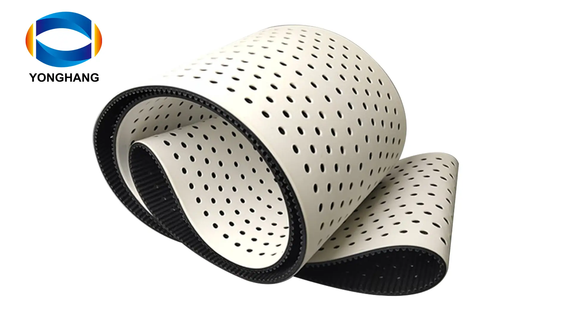 silicone coated pu timing belt for diaper machine 1