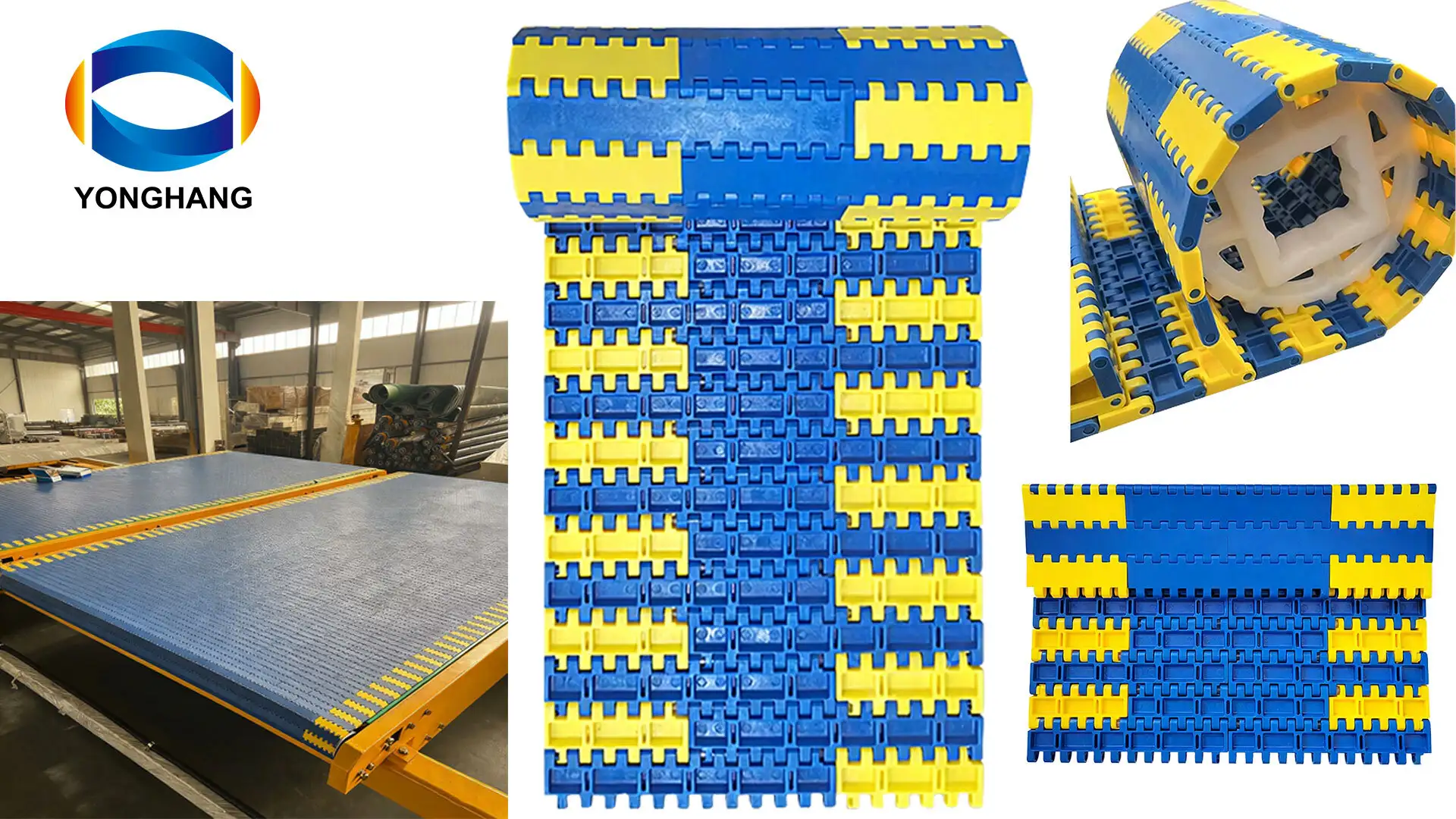 2540 Flat Top Modular Plastic Conveyor Belt for Heavy Duty Corrugated Industry 1