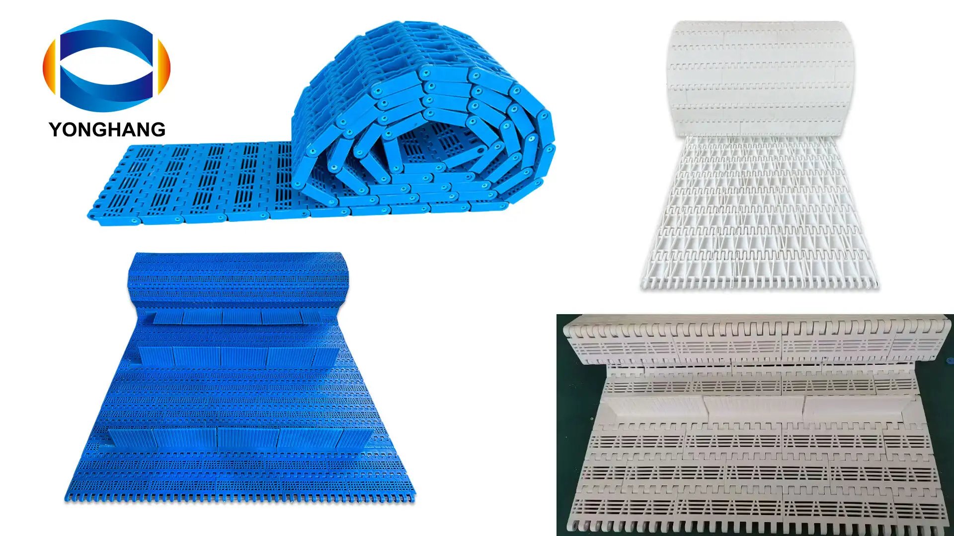 Correia transportadora modular de plástico da série OPB, passo 50,8 mm 1