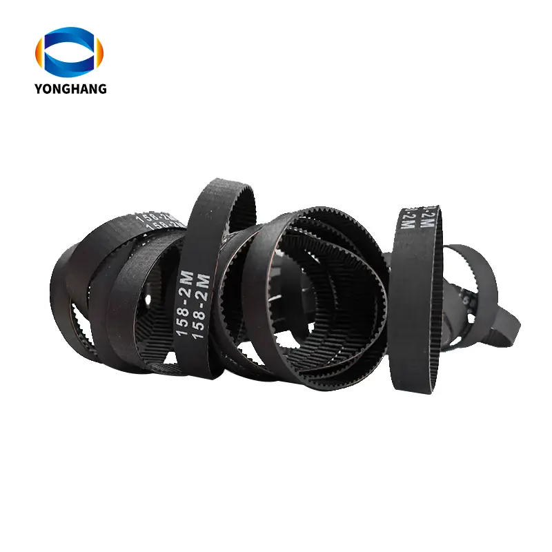 HTD 2M rubber timing belt Specifications Table 1