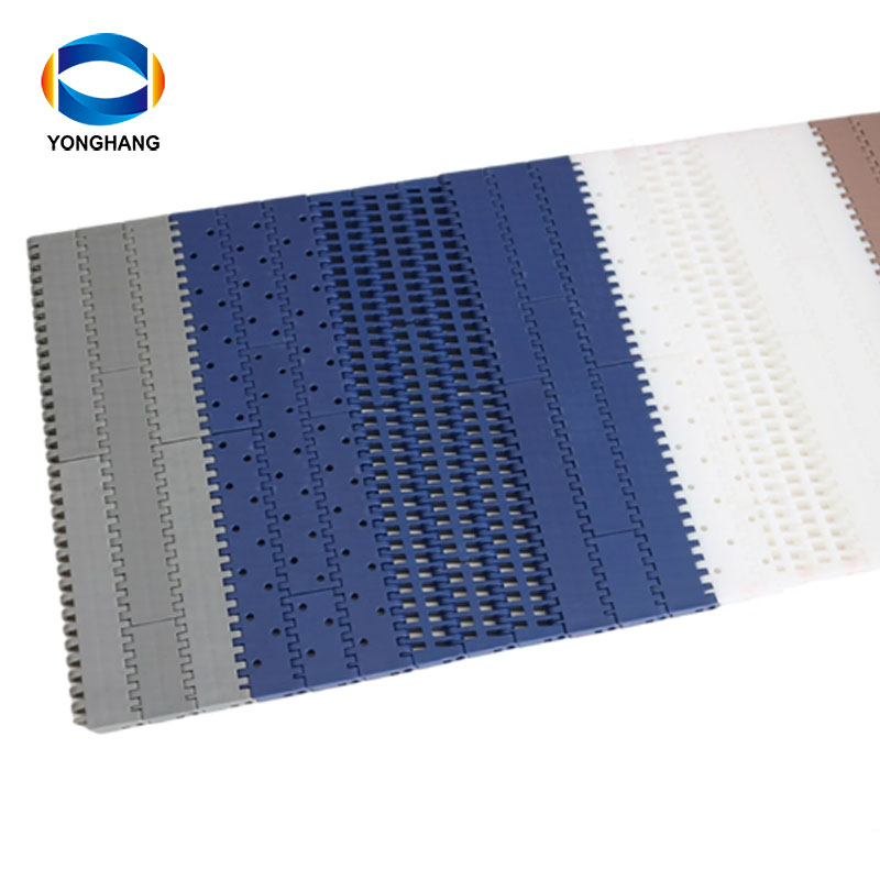 สายพานลำเลียงพลาสติกแบบโมดูลาร์ ระยะห่างฟัน 900 มม. ความหนา 27.2 มม. แบบมีร่องยกนูน 13