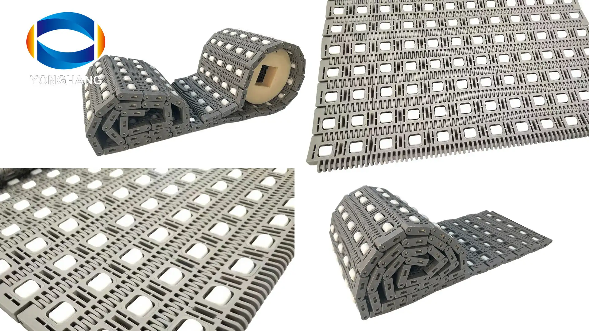 400 series ball bearing module conveyor belt 1