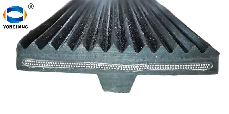 Quality rubber belts for flax harvester | Yonghang 1