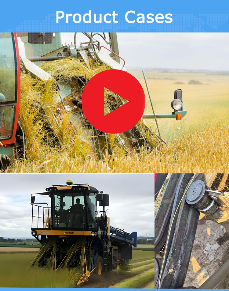 Quality rubber belts for flax harvester | Yonghang 11