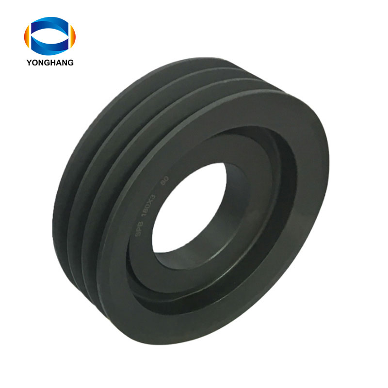 V-belt pulleys 14