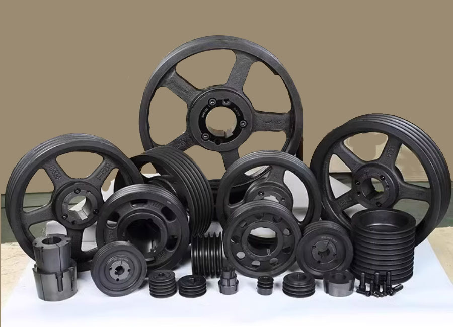 V-belt pulleys 7