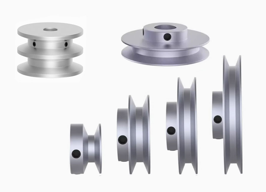 V-belt pulleys 8
