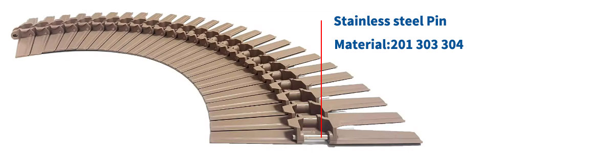 POM 820/880/821/882 Plastic chain plates, top chain plates conveyor belts, straight and turning chain plates 12