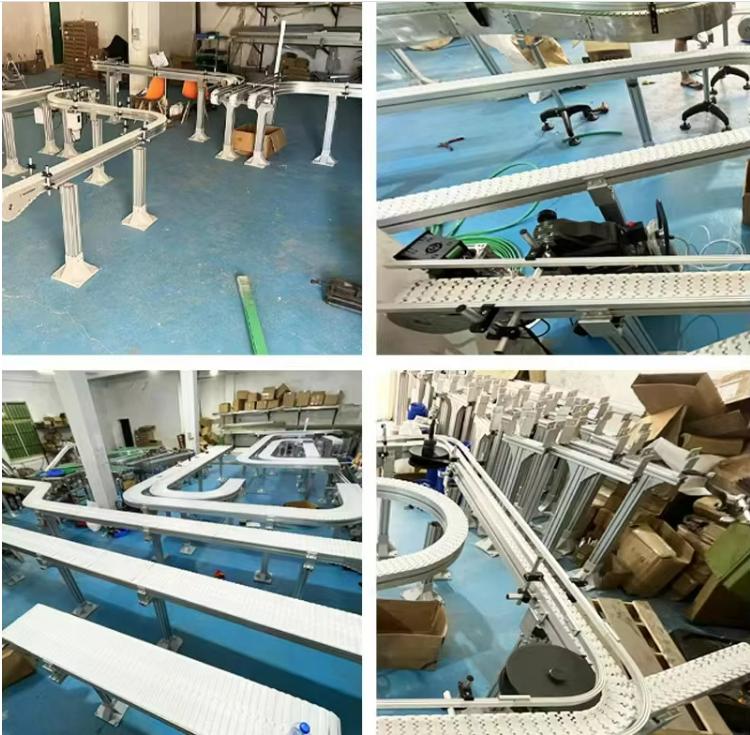 Automasi fleksibel Plat rantai Tali sawat penghantar 14