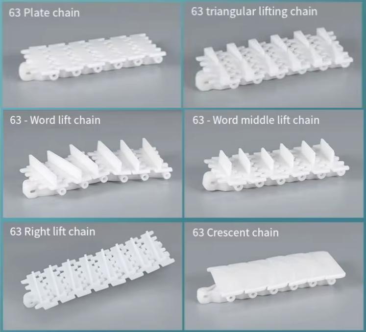 Automasi fleksibel Plat rantai Tali sawat penghantar 3