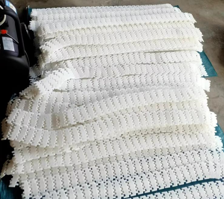 Automasi fleksibel Plat rantai Tali sawat penghantar 12