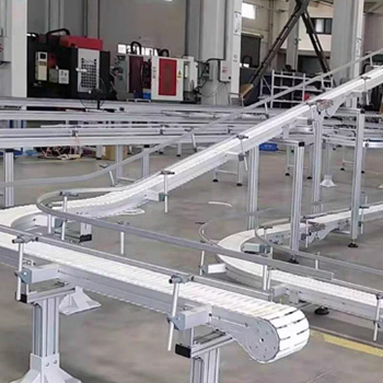 Automasi fleksibel Plat rantai Tali sawat penghantar 19