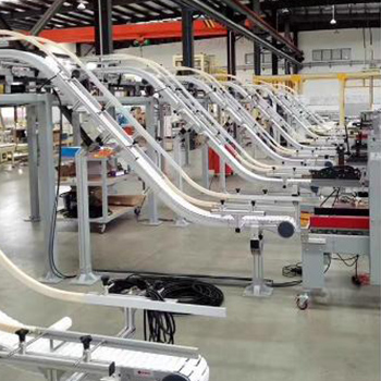 Automasi fleksibel Plat rantai Tali sawat penghantar 17