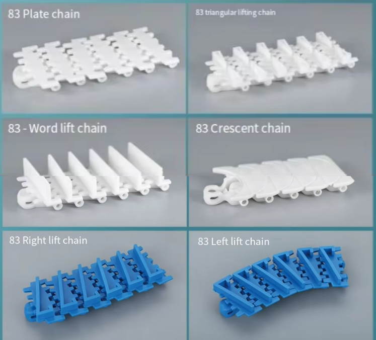 Automasi fleksibel Plat rantai Tali sawat penghantar 7