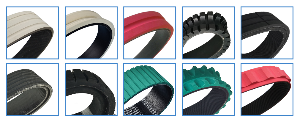 YONGHANG supplies Haul off belts for all types of extruders 2
