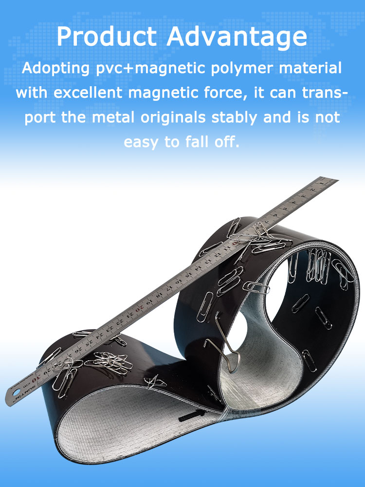 Esteira transportadora magnética 10