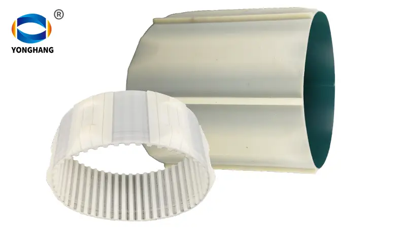 T10-480-74mm T10-480-190mm seamless cpu  timing belt cleats for tobacco industry 1