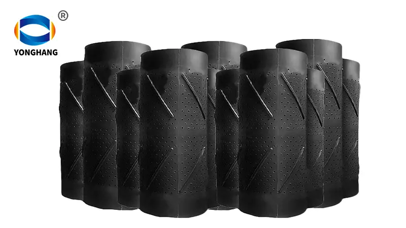 سير ناقل مطاطي من نوع Yonghang Q326 Qpl100 Q328 Q3210 لماكينة السفع الرملي 1