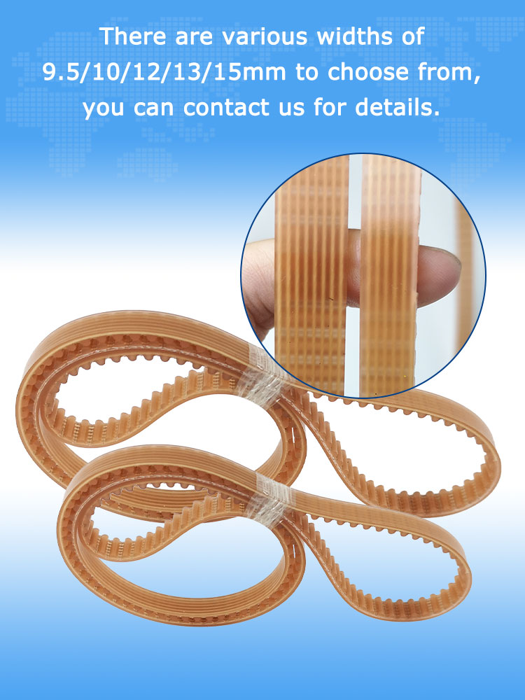 5GT Pu Timing Belt for  Cnc Precision Automatic Lathe 11