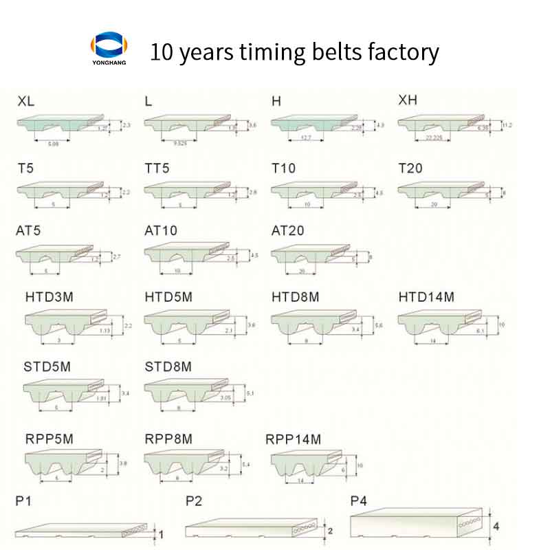 Timing Belt Tooth Profiles