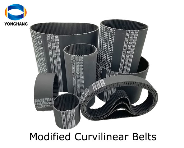 Modified Curvilinear Belts