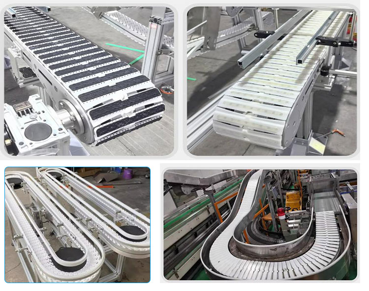 what are the advantages of flat-top chain plates during conveying? 1