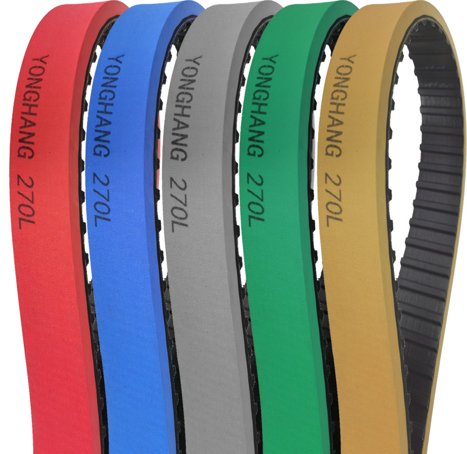 rubber coated timing belts