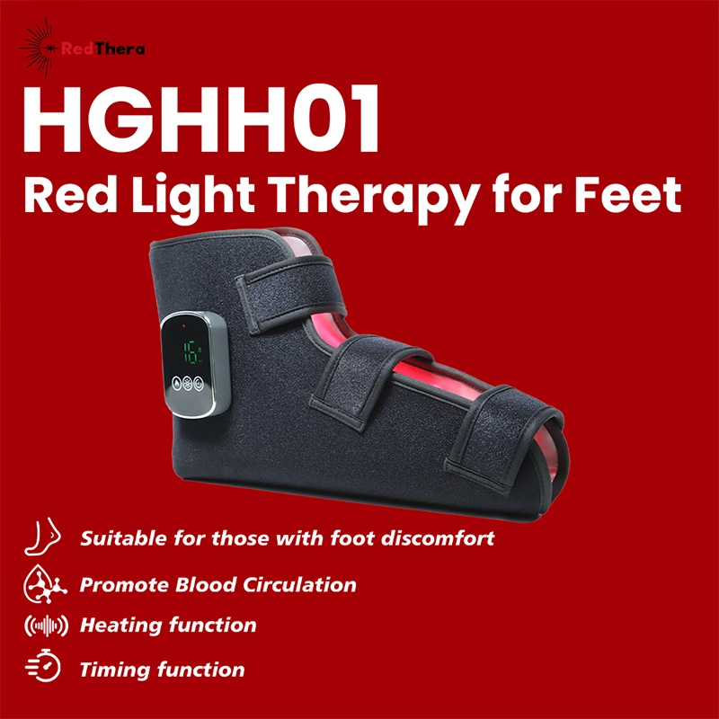 Red Light Therapy Wrap for Foot & Ankle 660nm 850nm HGHH01 1