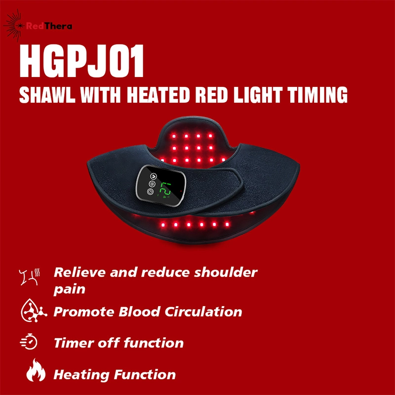 Red Light Therapy Belt for Neck & Shoulder with Heat HGPJ03 1