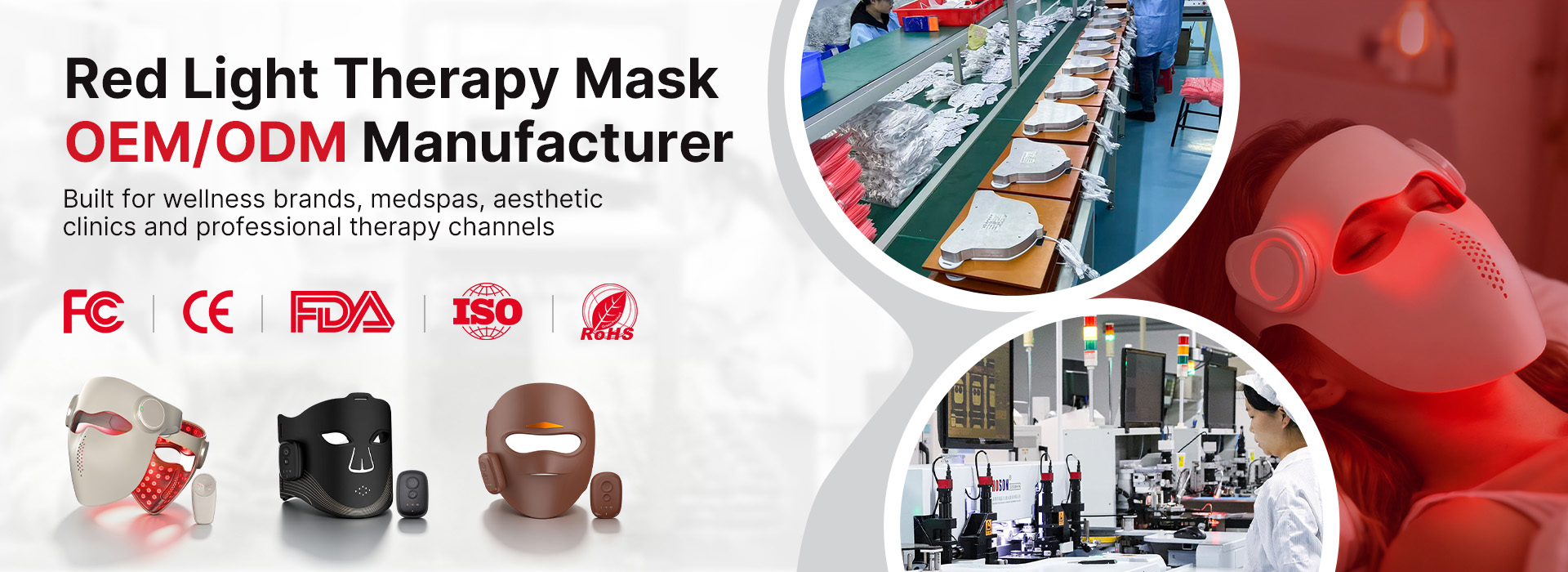 Sinds 2016 Fabrikant van roodlichttherapie-wraps