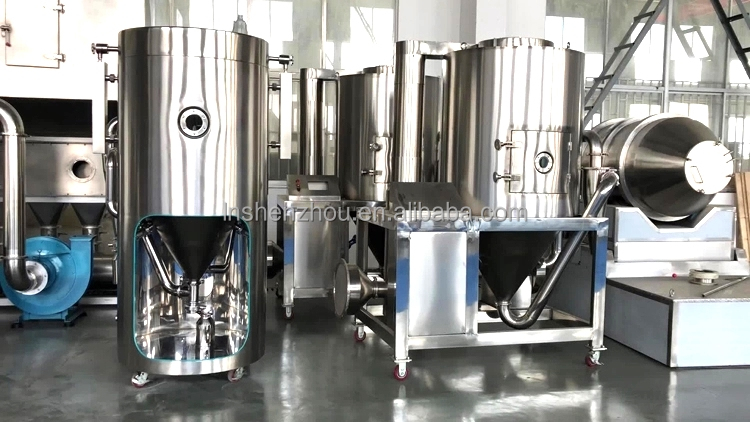 Shenzhou - Alagae Spirulina Powder Centrifugal Spray Dryer Drying & granulator Machine 12