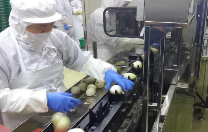 Commercial Automatic Onion Peeling Machine with Skin Peeler and Root Cutting 6