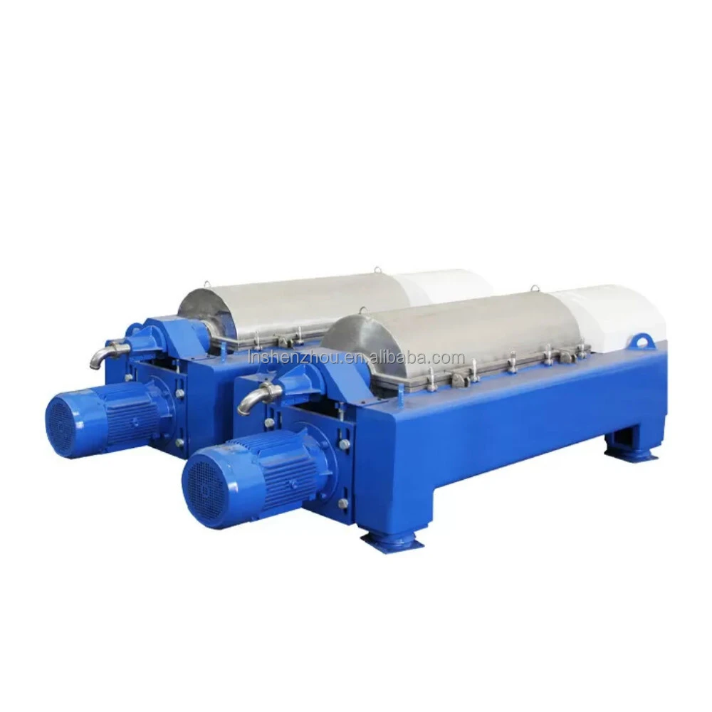 Shenzhou - Professional Continuous Crude Oil Horizontal Decanter Centrifuge For Separating Suspension Decanter centrifuge 1