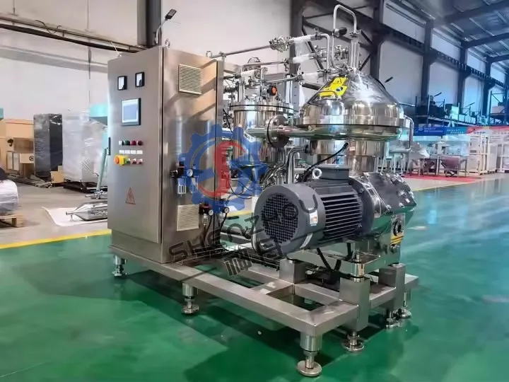 2000L/H Beer Centrifuge Machine Small Scale Brewery Solid Liquid Separator