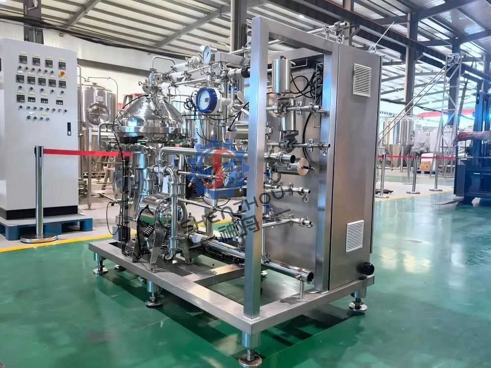 2000L/H Beer Centrifuge Machine Small Scale Brewery Solid Liquid Separator