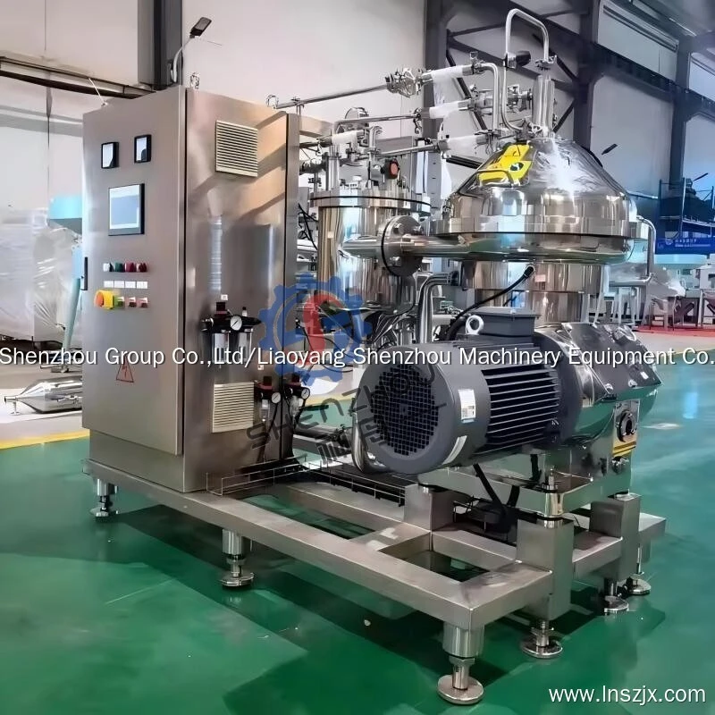2000L/H Beer yeast Centrifuge Machine Small Scale Brewery Solid Liquid Separator 1