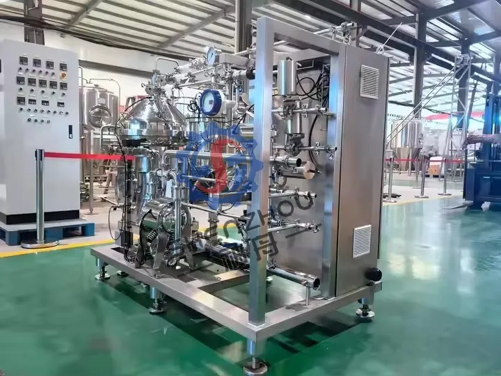 2000L/H Beer Centrifuge Machine Small Scale Brewery Solid Liquid Separator