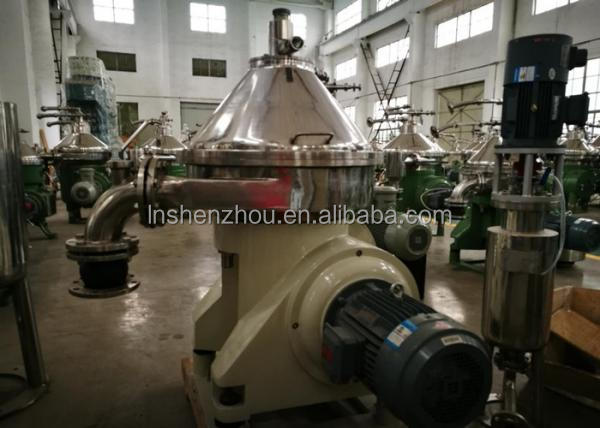 Shenzhou - Dairy Cream Separator Milk Skimming Machine With Capacity 5000-10000 L/H Disc Centrifuge 8