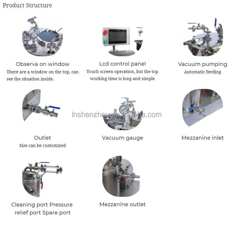 Shenzhou - 200L/H crude palm oil CPO processing and refining machine CBD Centrifuge 13