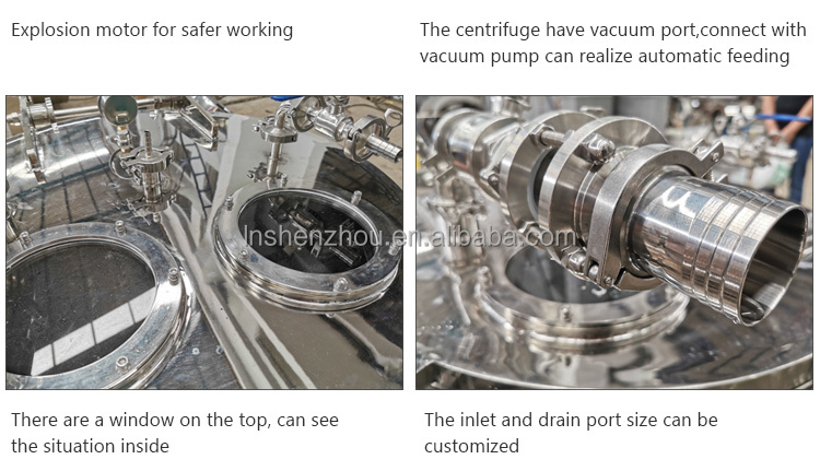 Shenzhou - 200L/H crude palm oil CPO processing and refining machine CBD Centrifuge 12