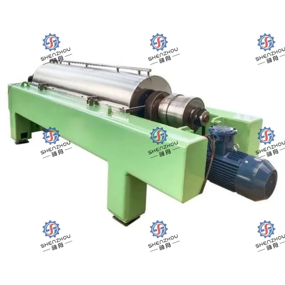 Horizontal sedimentation centrifuge 1