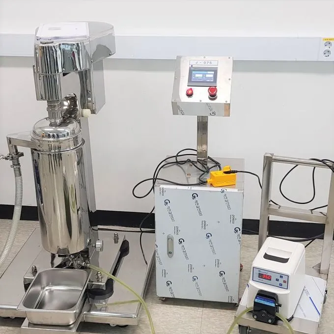 Best Spirulina, Chlorella algae solid harvest tubular centrifuge Factory Price - Shenzhou 1