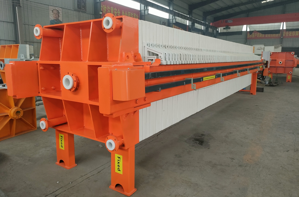 Automatic Plate and Frame Membrane Filter Press Machine Equipment 2
