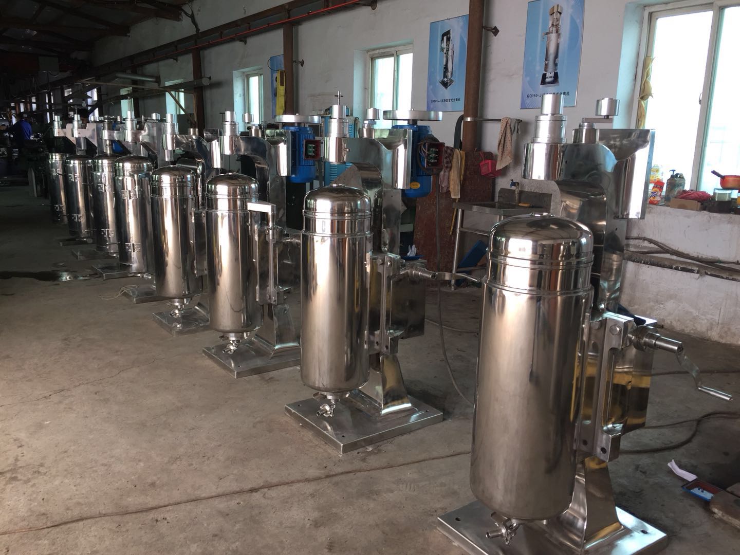 Intro to GF Tubular Centrifuge Virgin Coconut Oil Centrifuge Separator Shenzhou 2