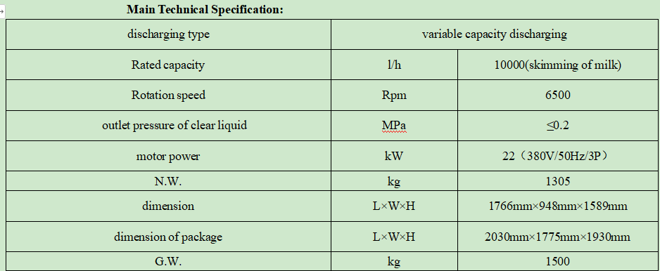 Wholesale Milk cream separator with good price - Shenzhou 2