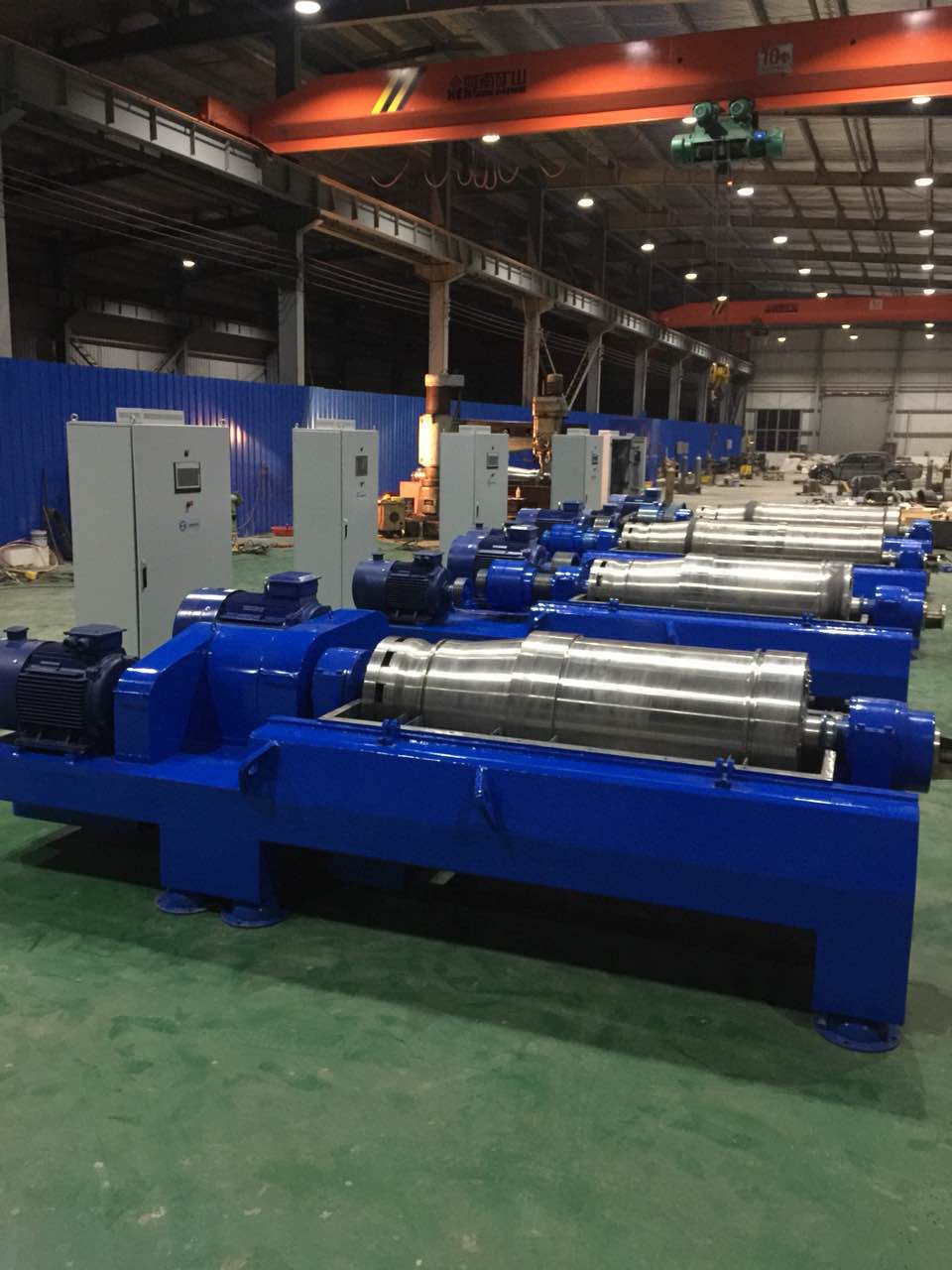 Intro to WWTP decanter centrifuge Shenzhou 3