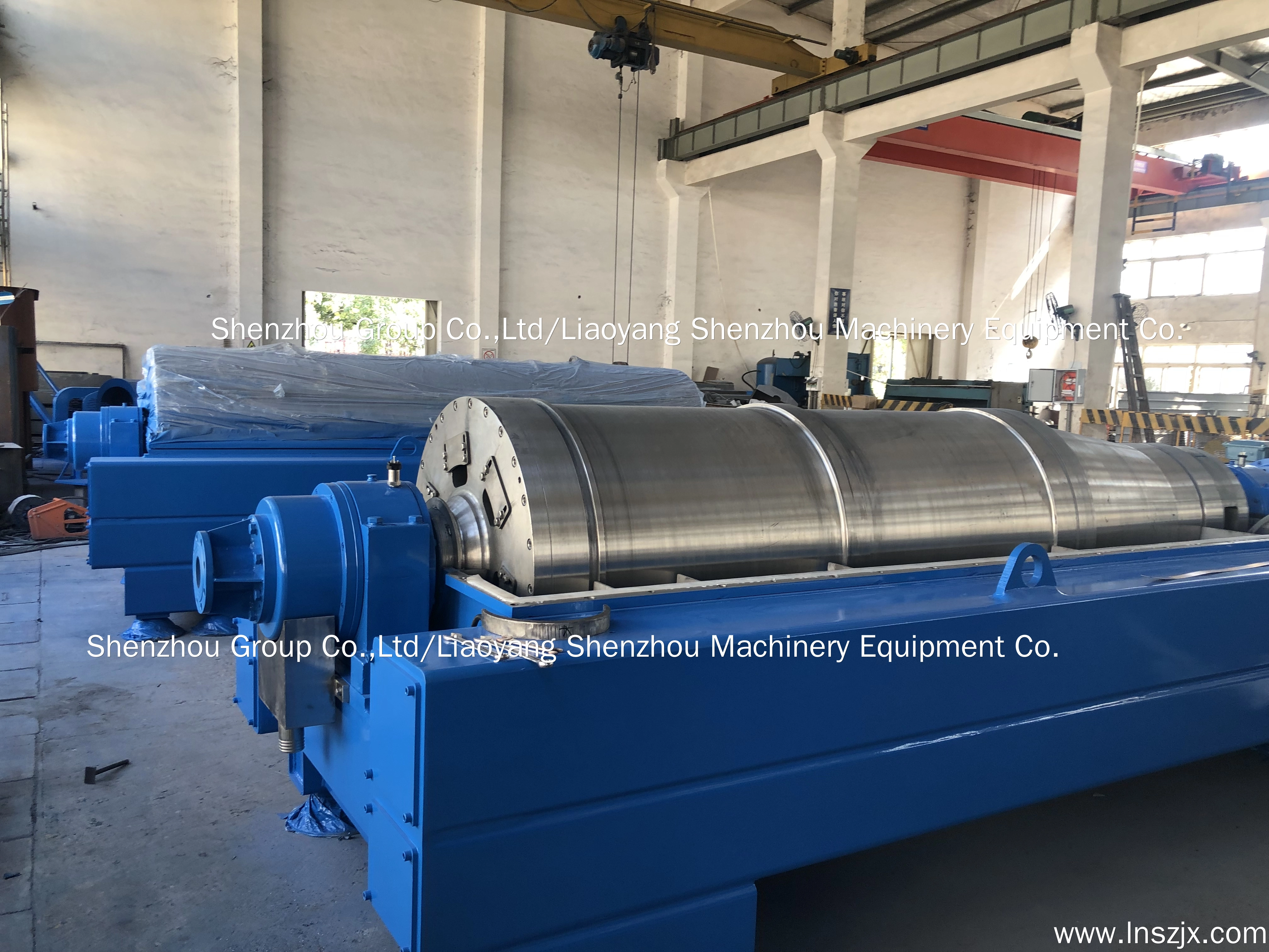 China Large model sludge concentration horizontal decanter centrifuge manufacturers - Shenzhou 1