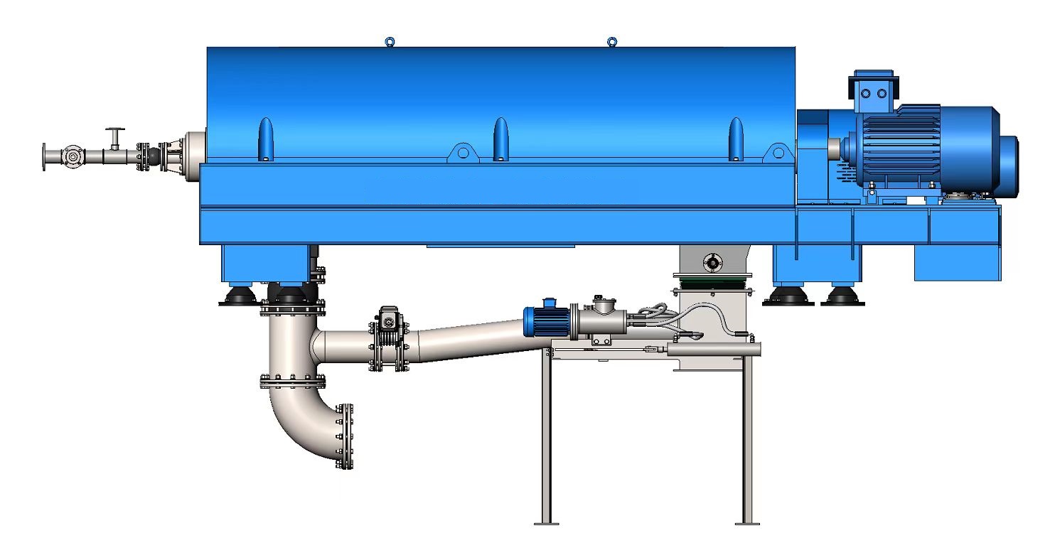 China Large model sludge concentration horizontal decanter centrifuge manufacturers - Shenzhou 2